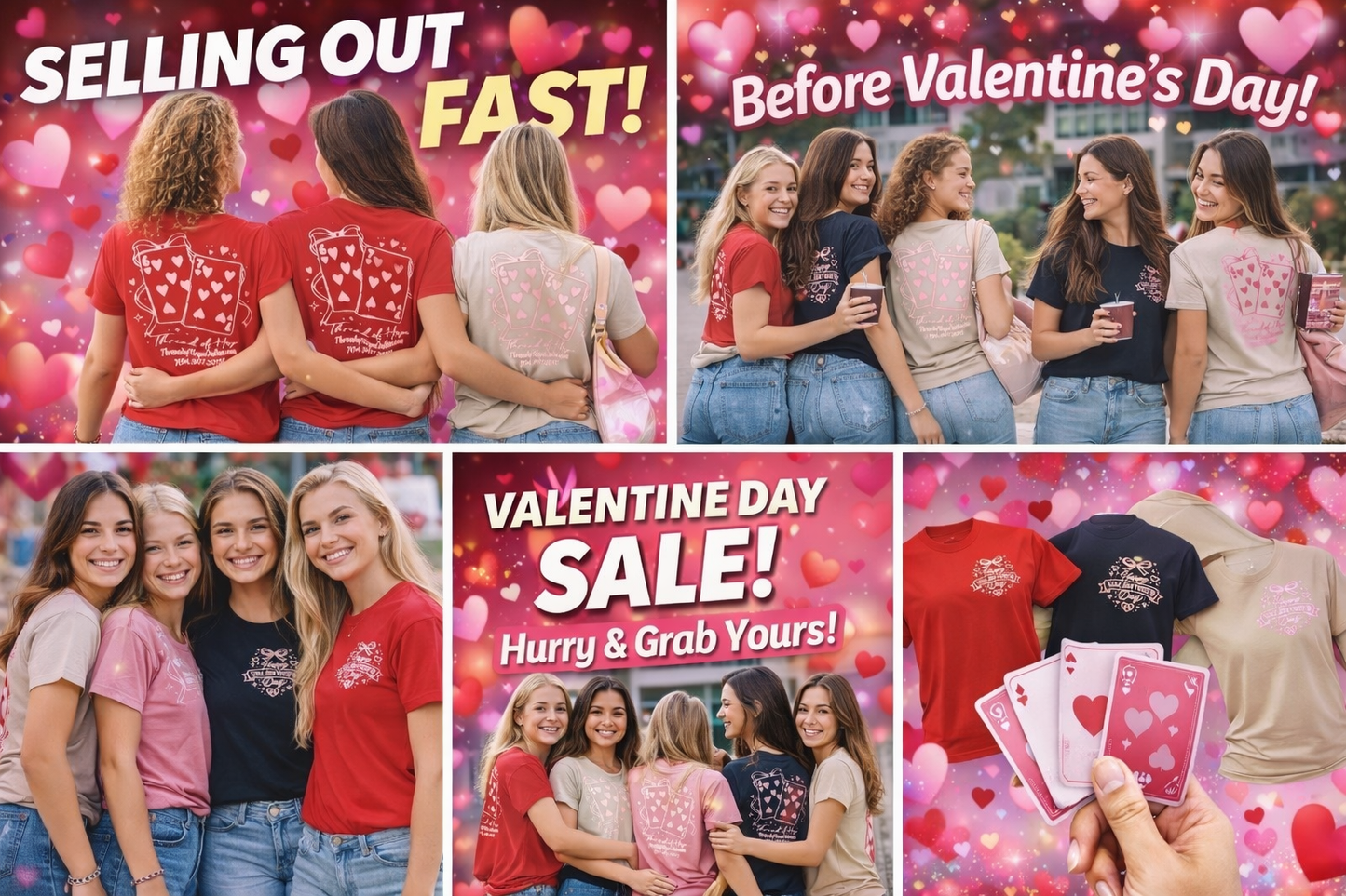 Happy Valentine’s Day – Card Love T-Shirt