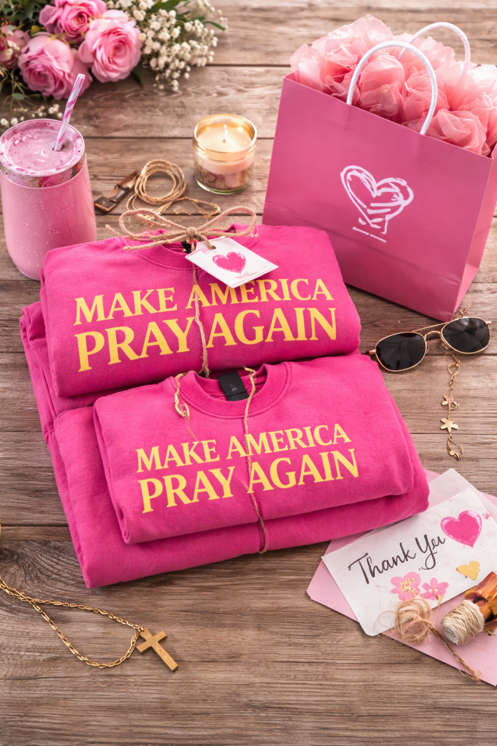 Make America Great Again - Puff Print T-SHIRT