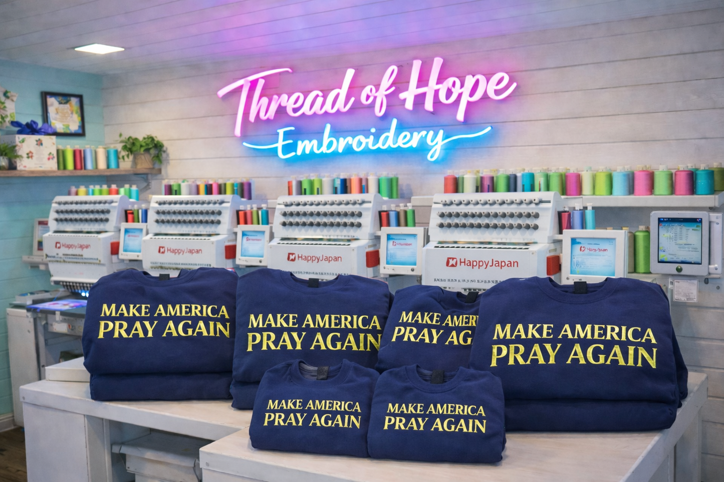 Make America Great Again - Puff Print T-SHIRT