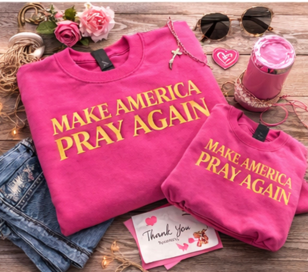Make America Great Again - Puff Print T-SHIRT